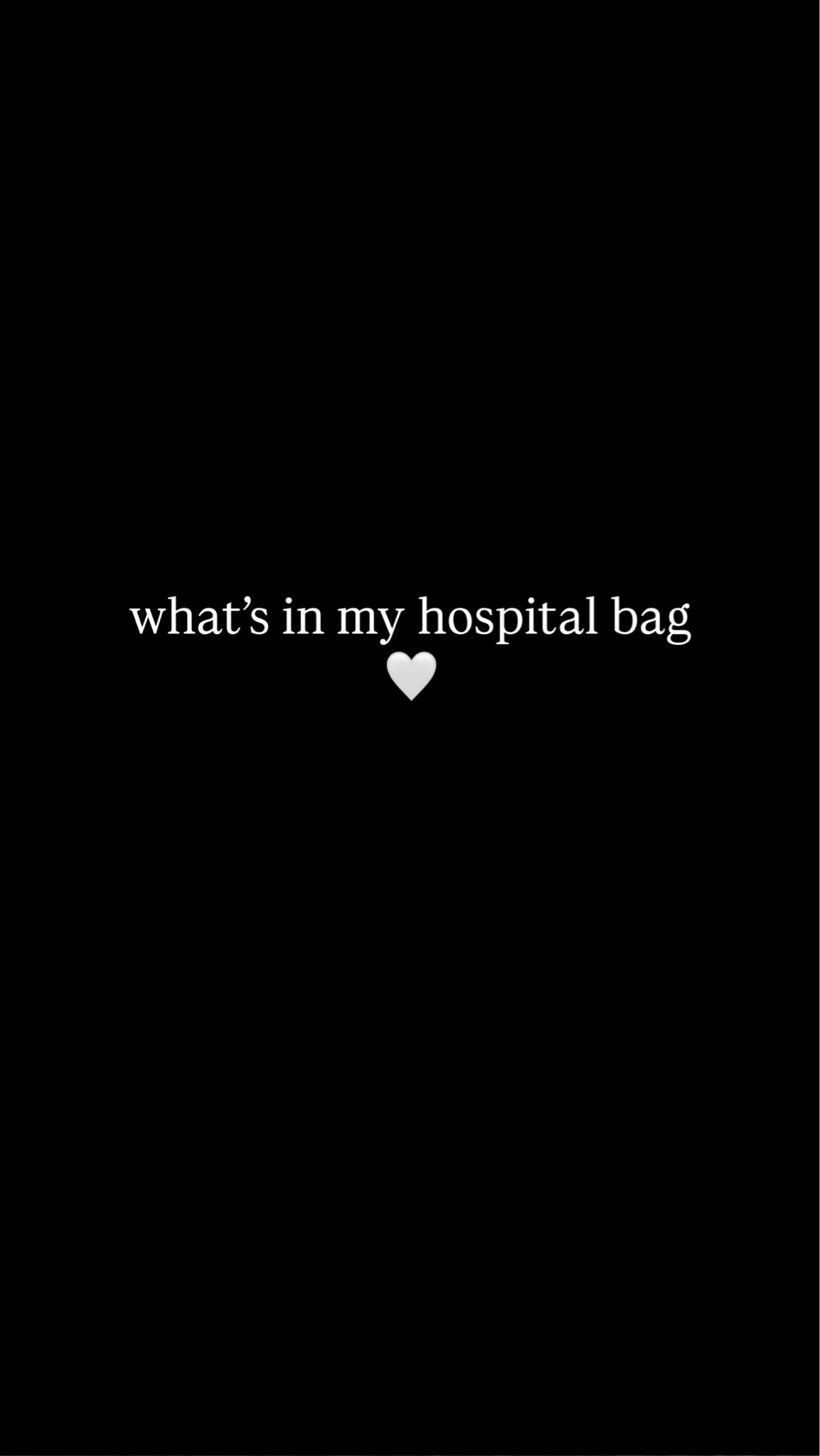 What’s in my hospital bag!

#LTKmomlife #LTKBaby