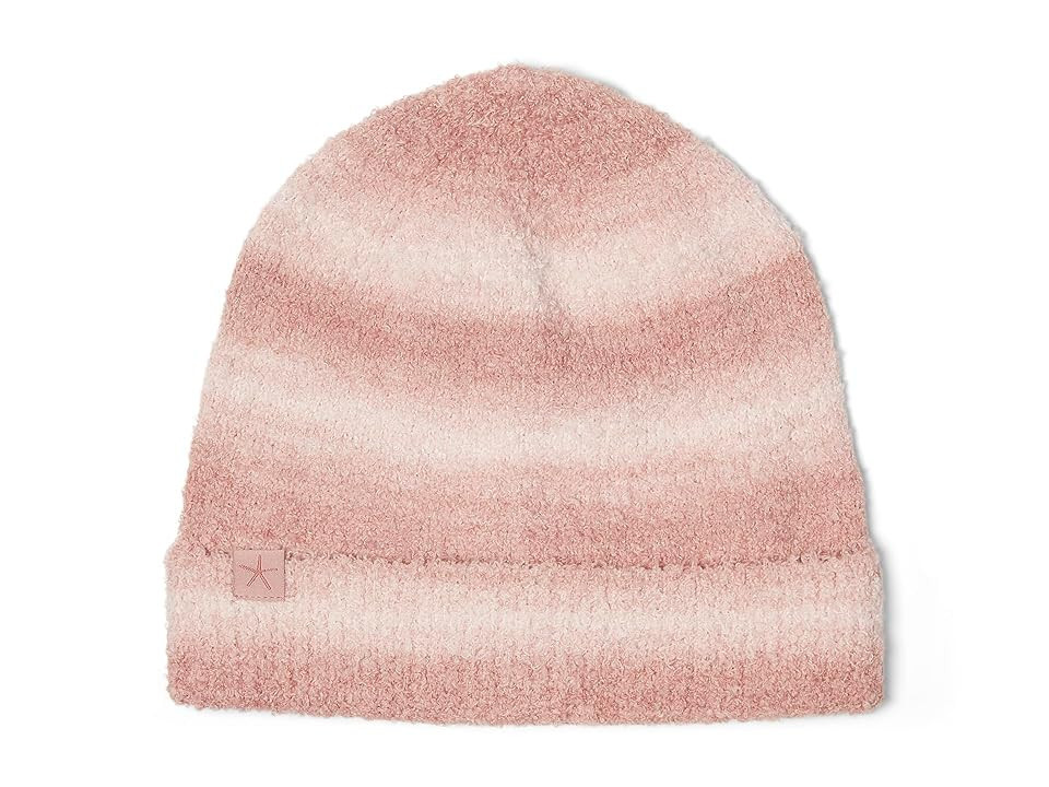 Barefoot Dreams CozyChic(r) Spacedye Beanie Traditional Women's Hats Teaberry Spacedye, Polyester | Zappos