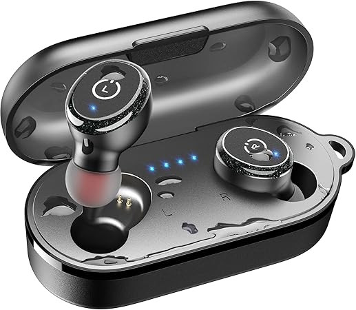 TOZO T10 Bluetooth 5.3 Wireless Earbuds with Wireless Charging Case IPX8 Waterproof Stereo Headph... | Amazon (US)