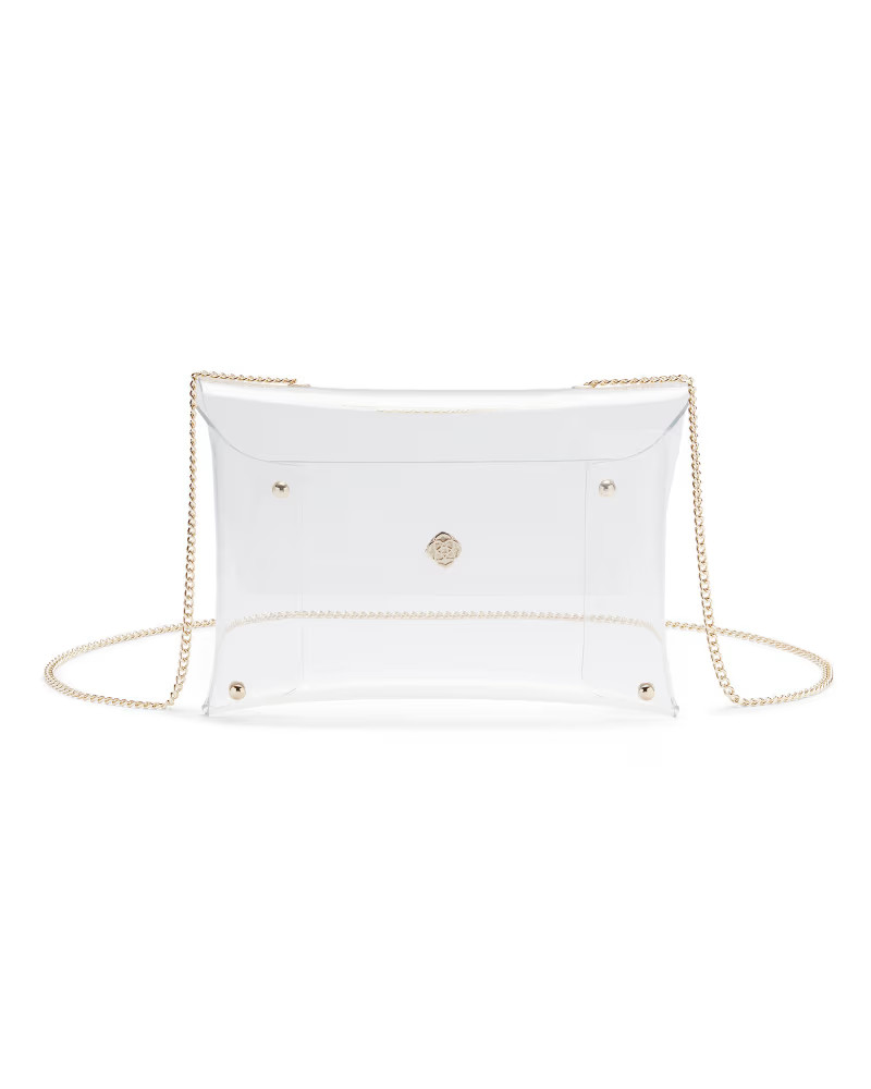 Clear Stadium Crossbody Bag in Gold | Kendra Scott | Kendra Scott