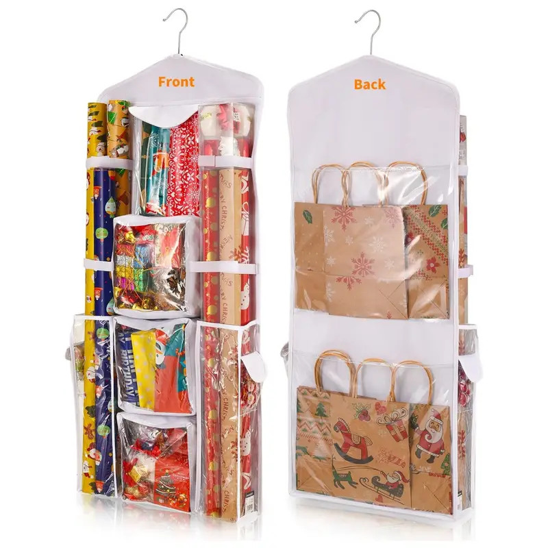 1pc Double-Sided Hanging Bag For Christmas New Year Gift Wrapping And Storage Organizer, Paper St... | Temu Affiliate Program