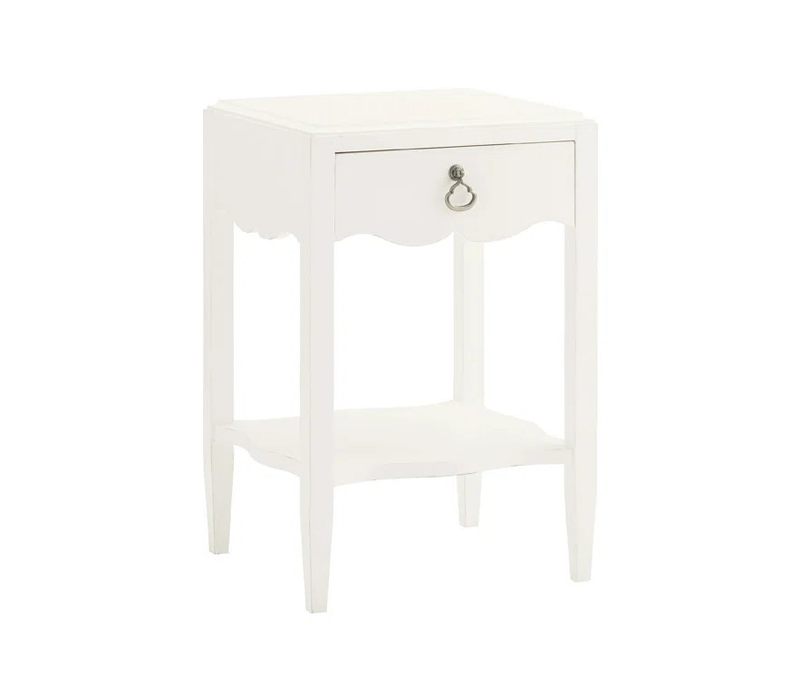 Ivory Key Water Street Bedside Table | Wayfair North America