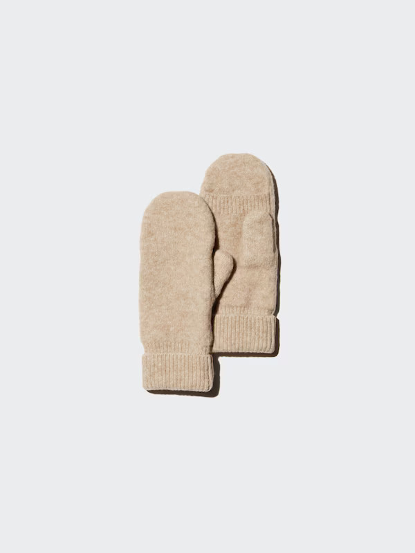 HEATTECH Soufflé Yarn Lined Mittens | UNIQLO (UK)