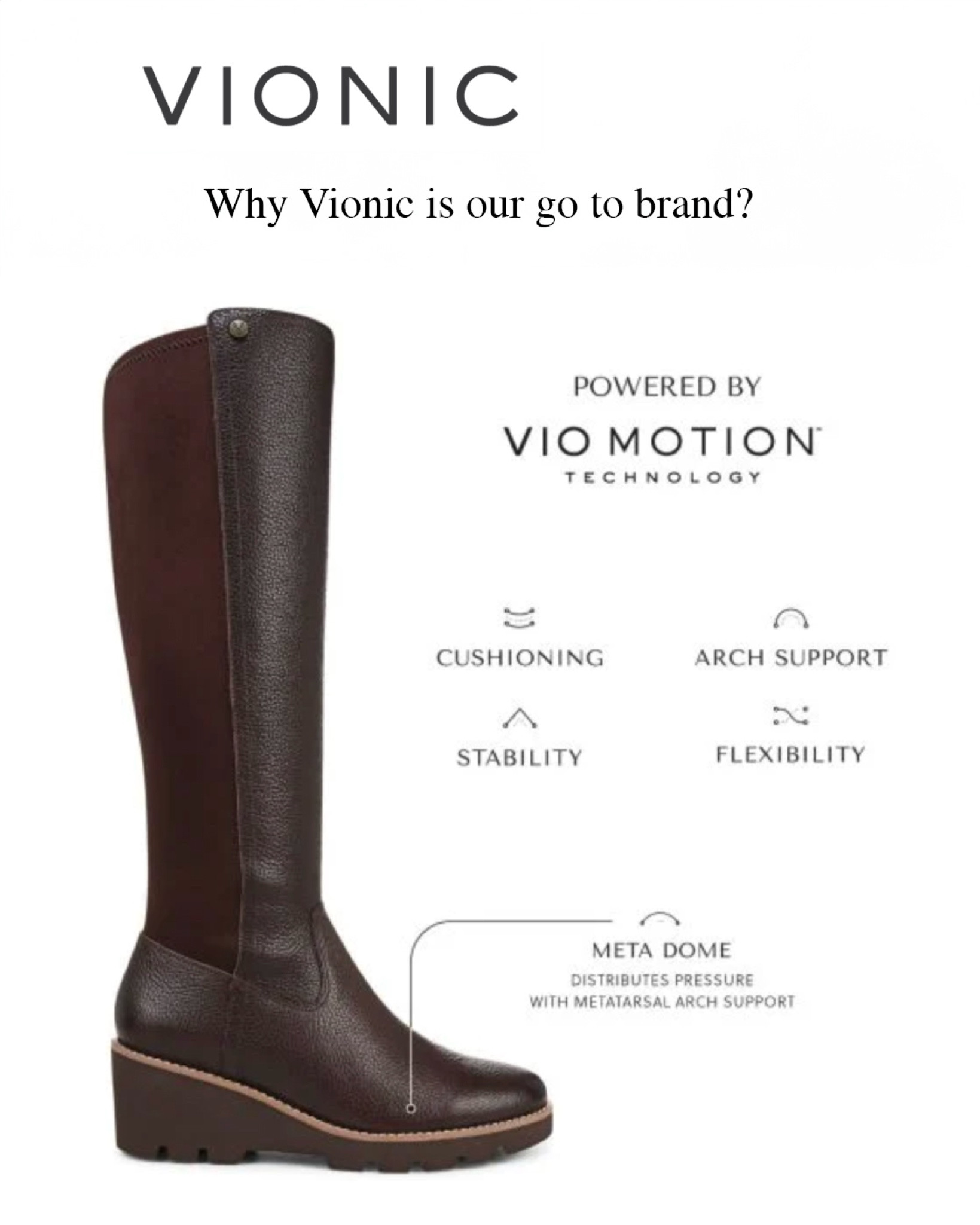 Vionic is my go to brand in shoes. Walking hours while working or sightseeing the Vio Motion technology aligns my every step. There is an exclusive footbed in every shoe, built by Bio-mechanics. 

#LTKShoeCrush #LTKHoliday #LTKCyberWeek