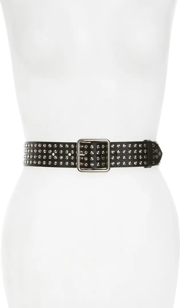 Alexander McQueen Studded Leather Belt | Nordstrom | Nordstrom