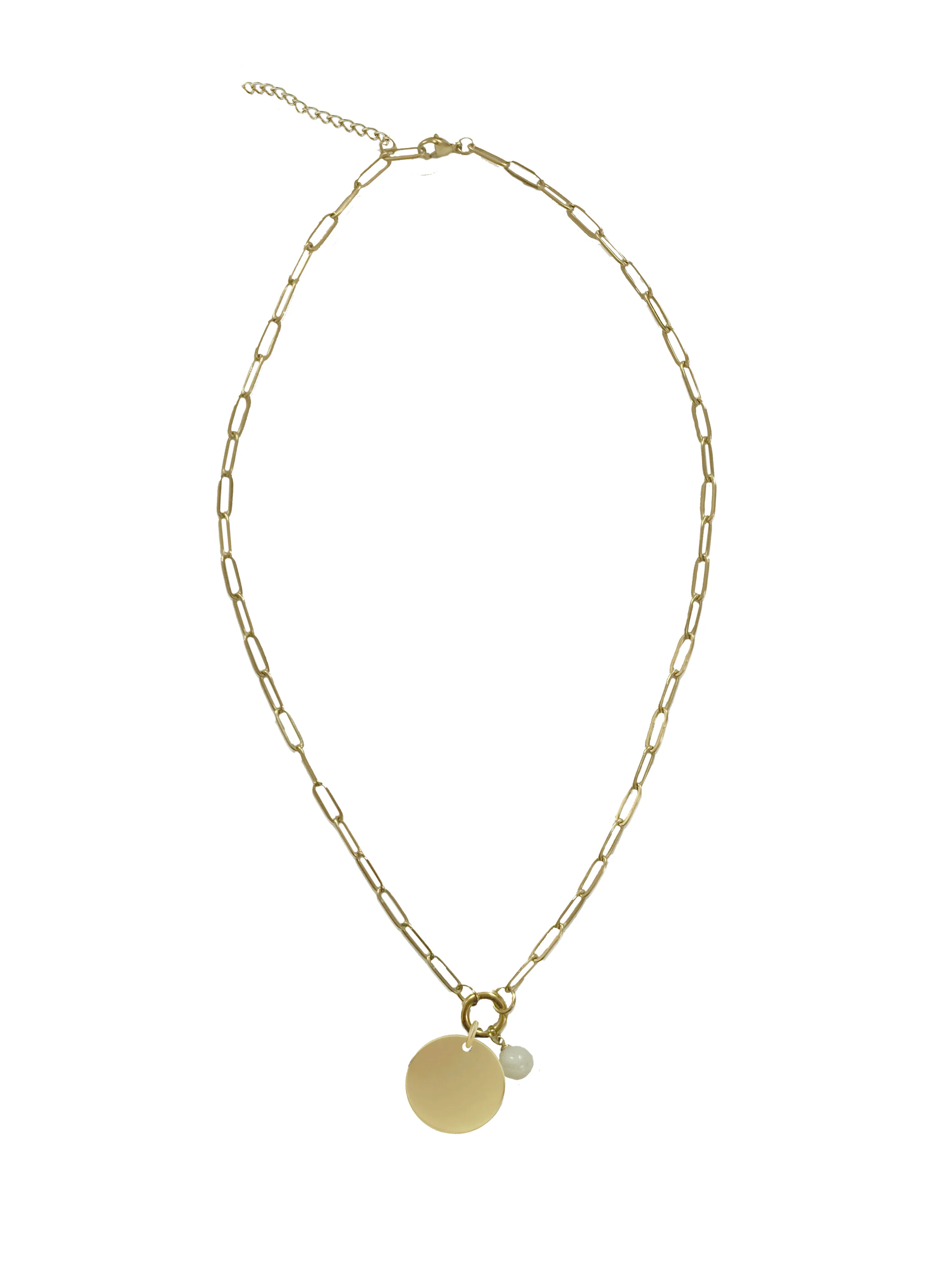 Treasure Paperclip Layering Charm Necklace | BAACAL Limited, LLC