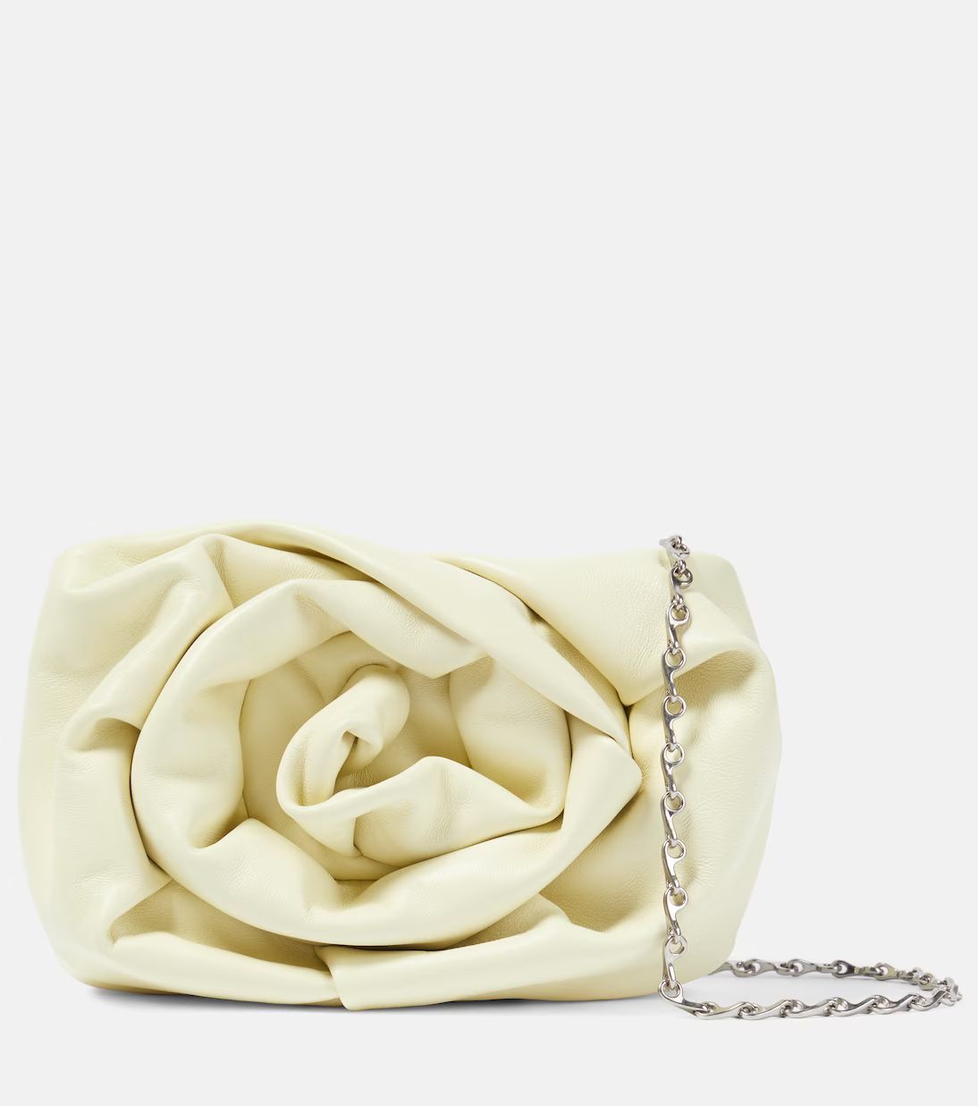 BurberryRose gathered leather clutch $ 2,490incl. duties and handling fees; excl. taxes and shipp... | Mytheresa (US/CA)