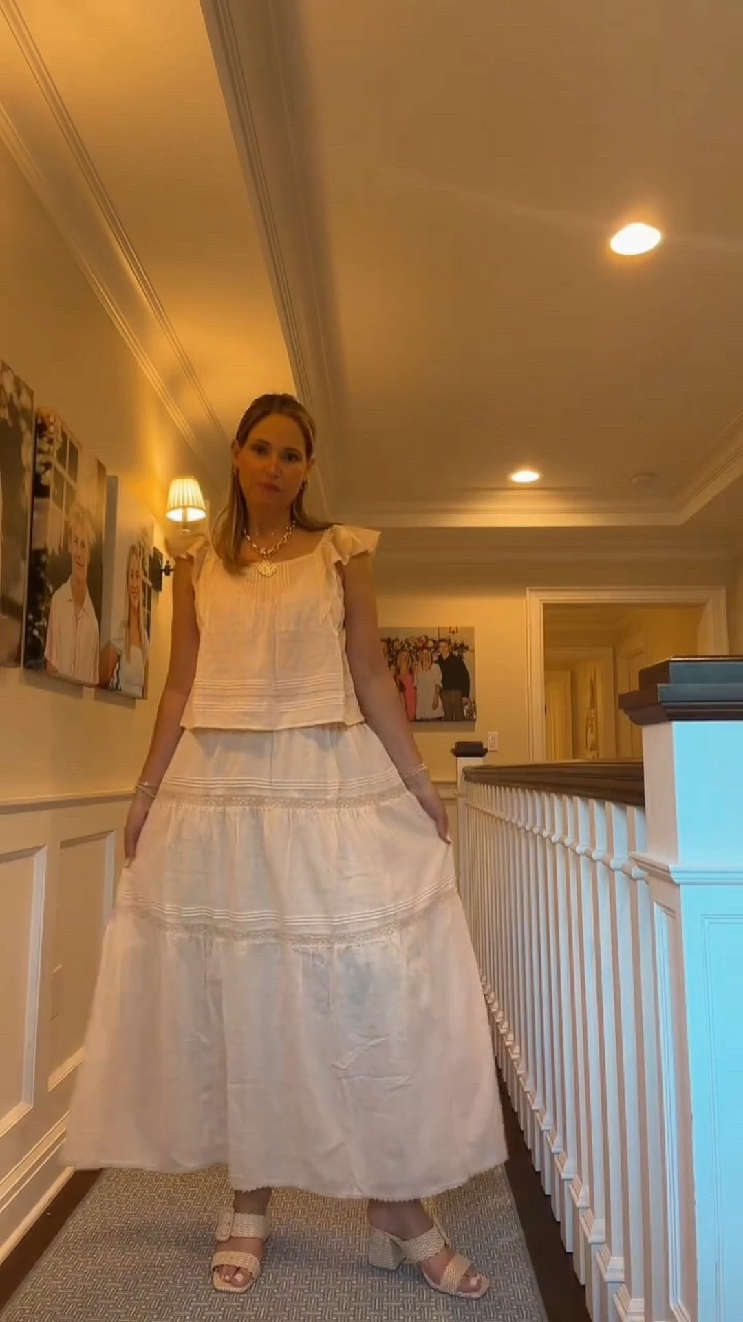 I just adore this pretty set and the delicate details that make it so feminine. The color is a warm ivory color that flatters any skin tone. s

#LTKSeasonal #LTKOver40 #LTKMidsize