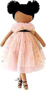 Alimrose Halle Ballerina Doll (Blush Gold - Light Brown & Ebony) | Amazon (US)