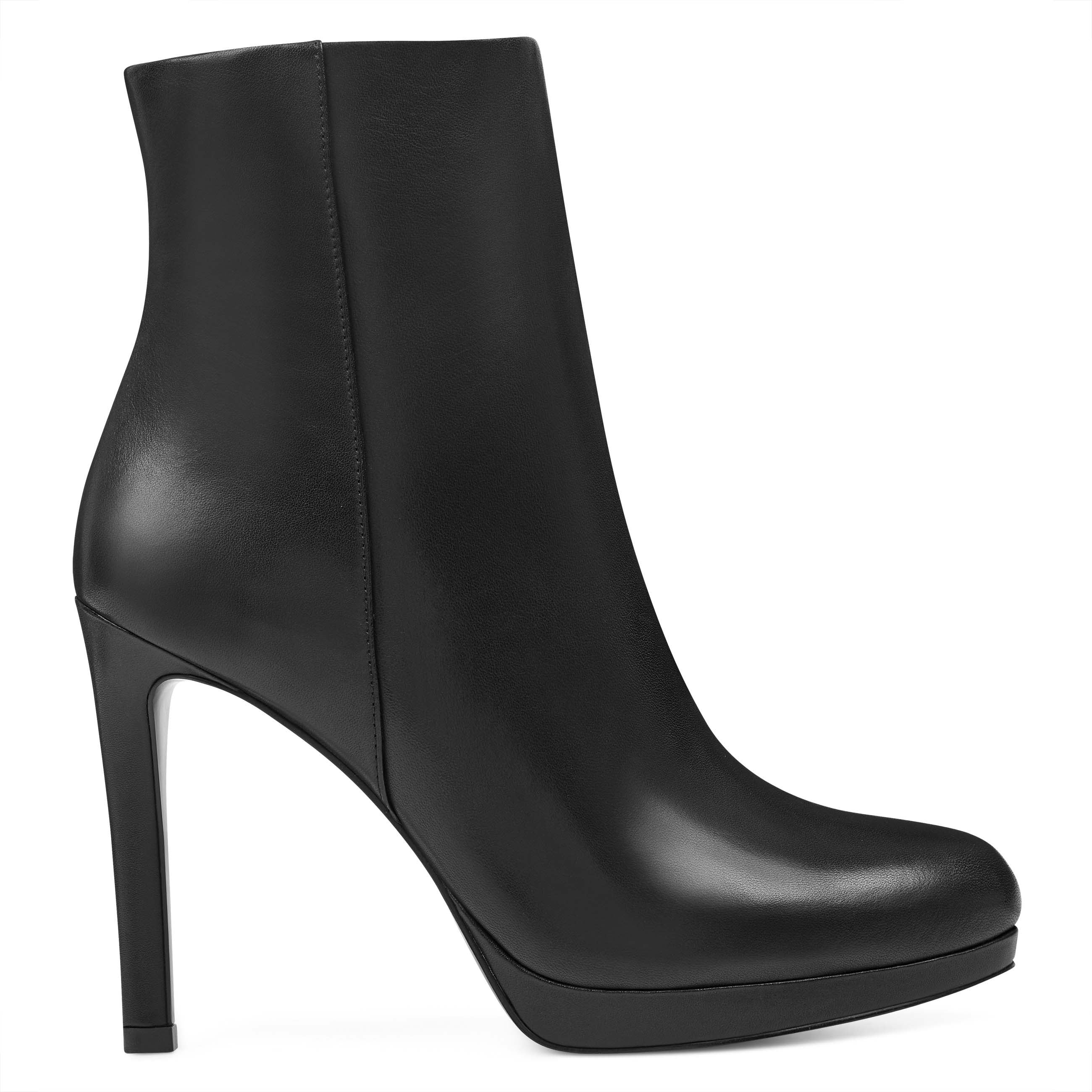 Quanette Platform Leather Booties | Nine West (US)