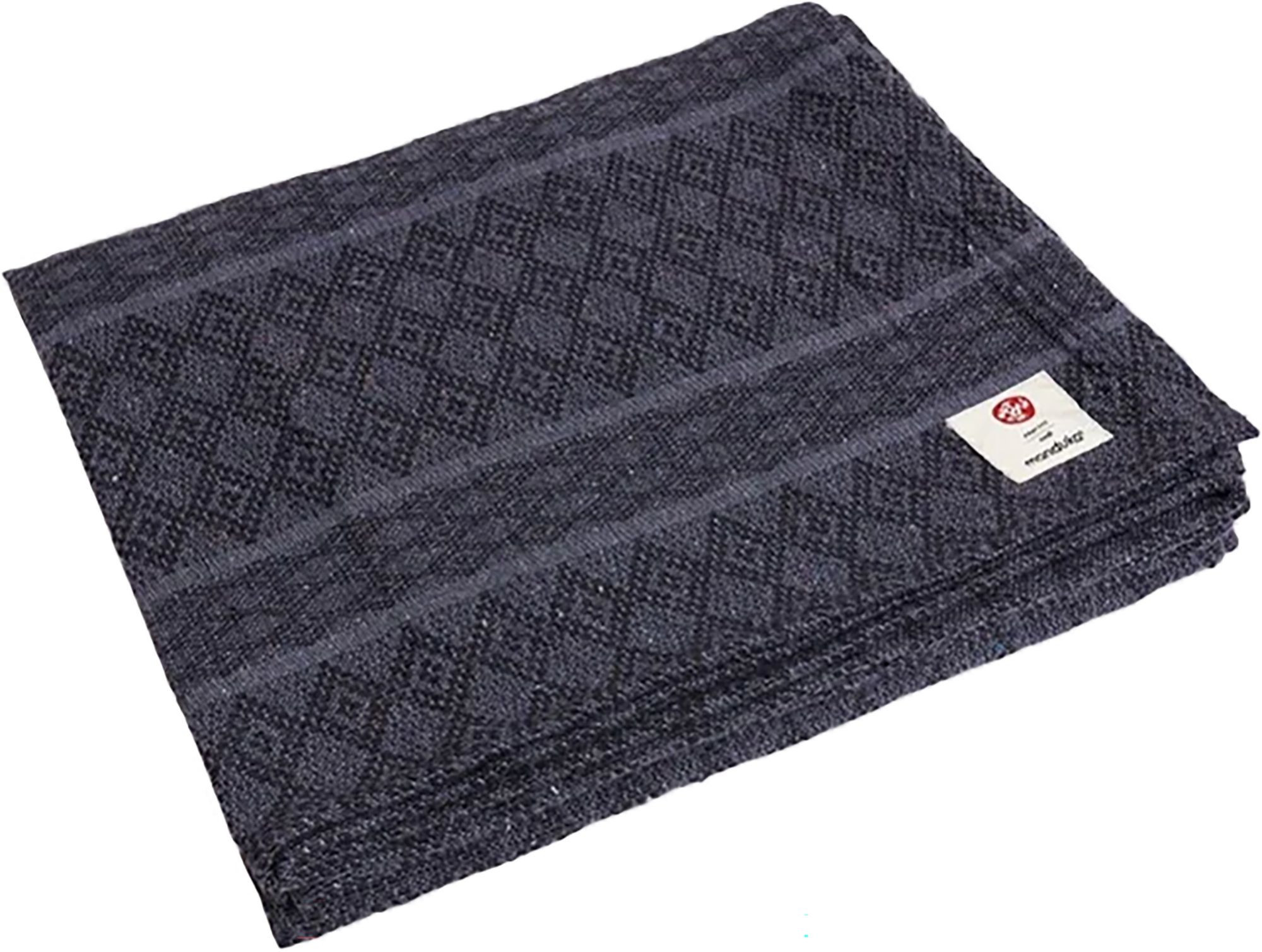 Manduka Cotton Yoga Blanket, Thunder | DICK'S Sporting Goods