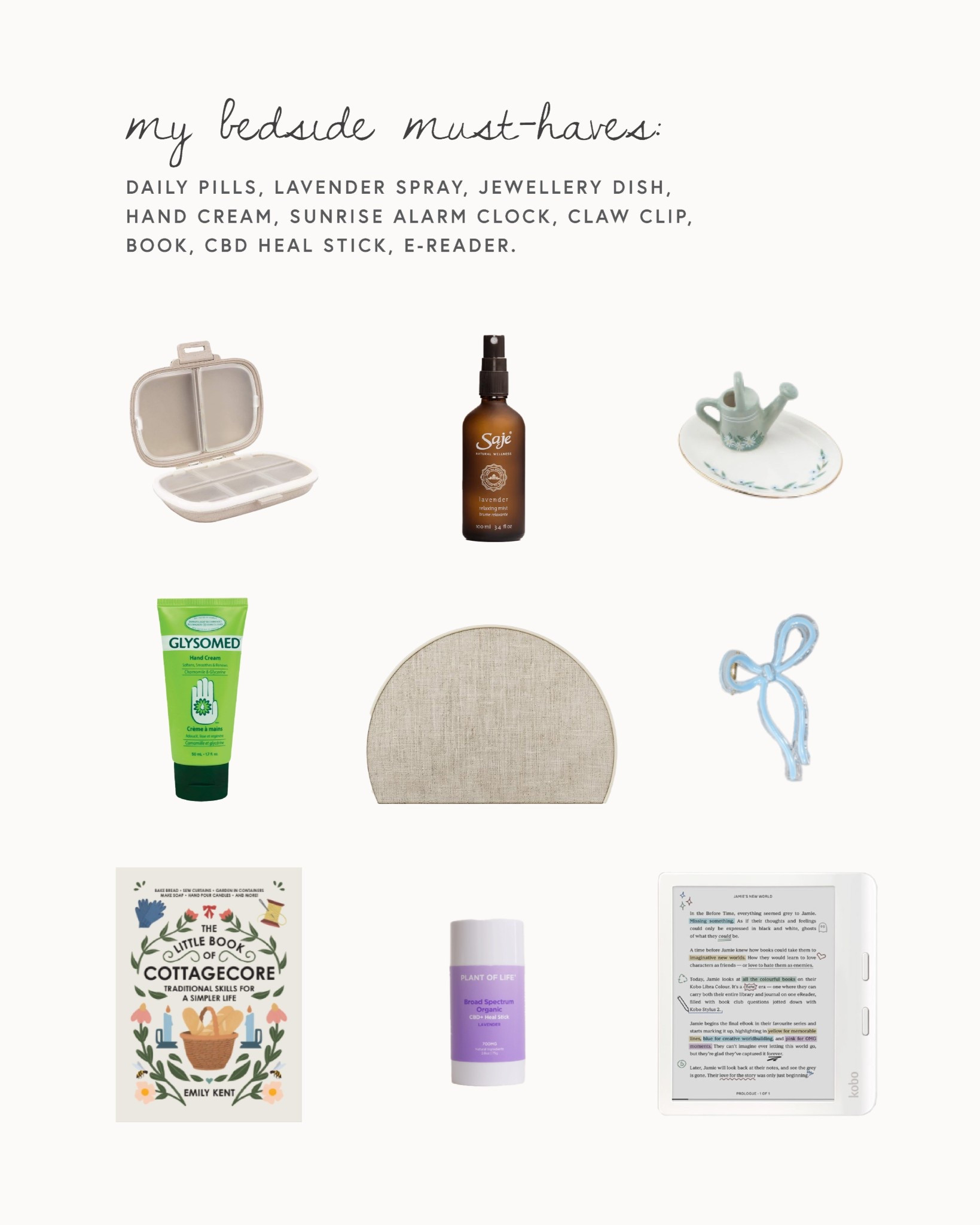 my bedside must haves Z

#LTKspring