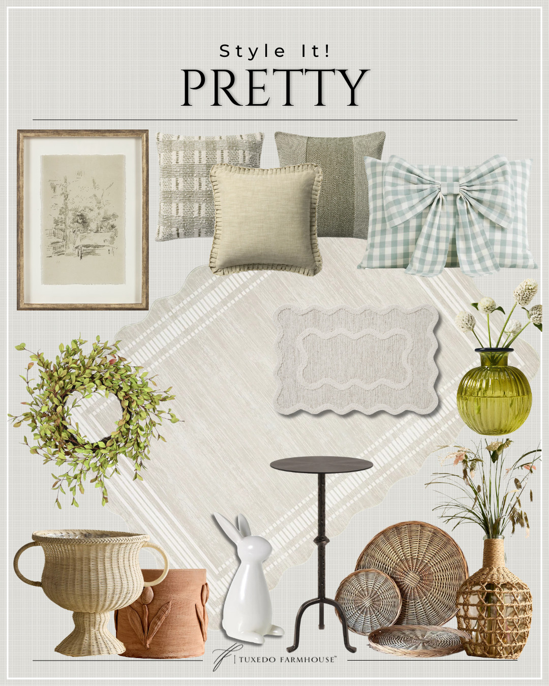 Styling a space can be simple + so pretty 🤍
A mix of soft textures, fresh greens, and classic neutrals creates the sweetest, layered look.
Everything linked to recreate it ✨ #LTKhome #prettyhome #homestyling

Seasonal, home decor, accent chairs, rugs, wall art, frames, pillows, lamps, baskets, candles, books, coffee tables, ottomans, trays, bowls, consoles, accent tables
 

 #LTKSeasonal #LTKHome #LTKSaleAlert