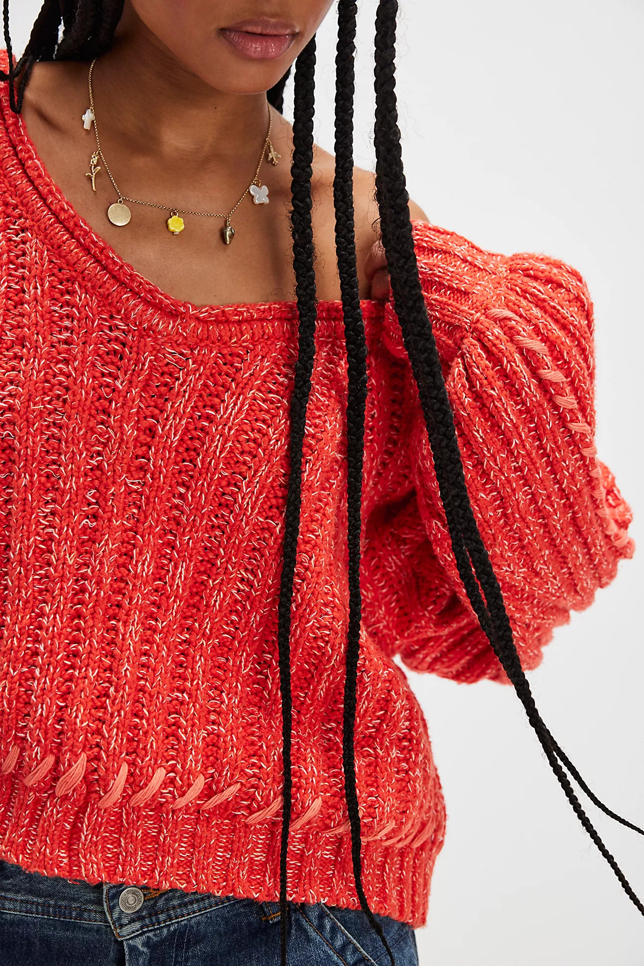 Whipstitch Pullover Sweater | Free People (Global - UK&FR Excluded)