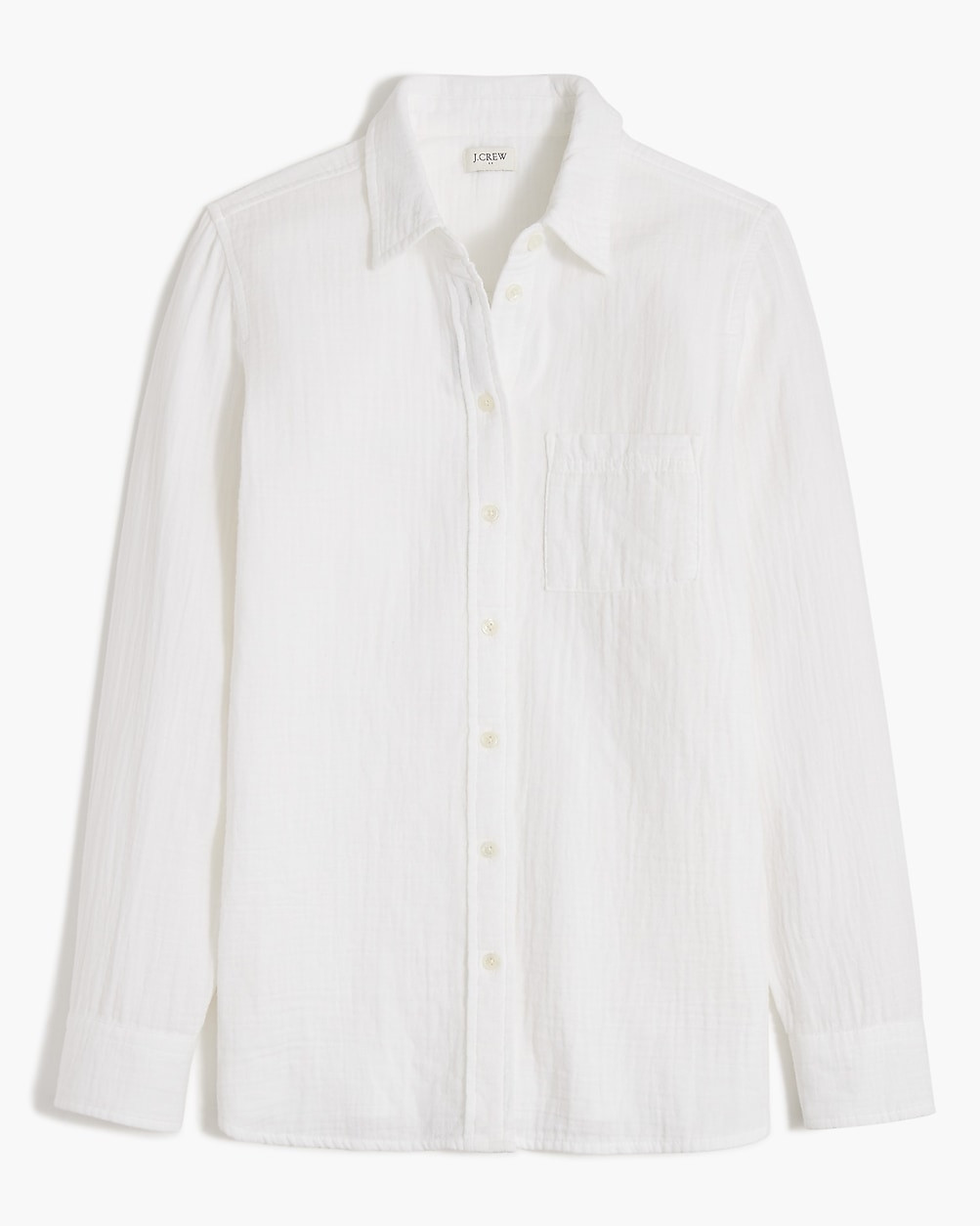 Gauze button-up shirt | J.Crew Factory