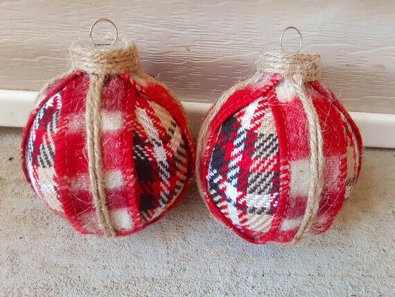 Rustic Christmas Ornaments Rustic Christmas Decor Rustic | Etsy | Etsy (US)