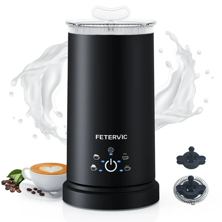 Electric Milk Frother, 5-in-1 Milk Steamer with Touch Control, Automatic Warm and Cold Foam Maker... | Walmart (US)