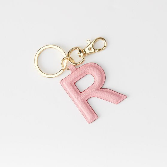 Mark &amp; Graham x Pencil &amp; Paper Co. Leather Initial Keychain | Mark and Graham