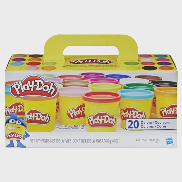 Play-Doh Super Color Pack - Multicolor (20 Count) - Walmart.com | Walmart (US)