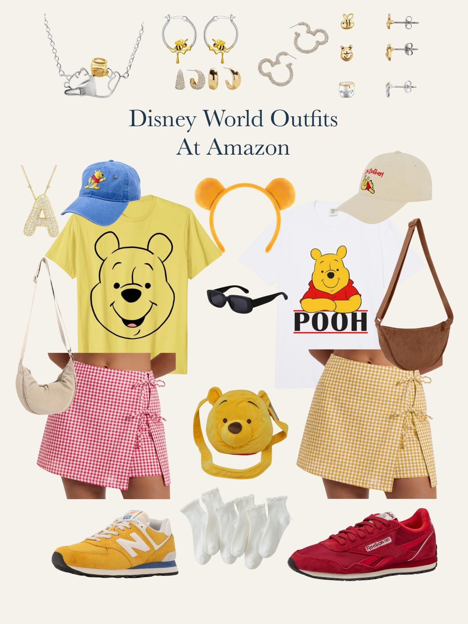 Winnie The Pooh outfits for your next Disney trip 💛❤️ These would be so cute to wear in Epcot or Magic Kingdom!
.
Disney world outfit inspo, Disney outfits, Pooh outfit, magic kingdom outfits, Epcot outfit, Disney mom outfits, Disney family outfits, Disney teen outfit, gingham skirt, gingham skirt, Amazon finds, Amazon outfits, Amazon disney, Disney amazon finds, Amazon essentials, downy world essentials, Disney packing, cool kid summer

#LTKmomlife #LTKootd #LTKTravel