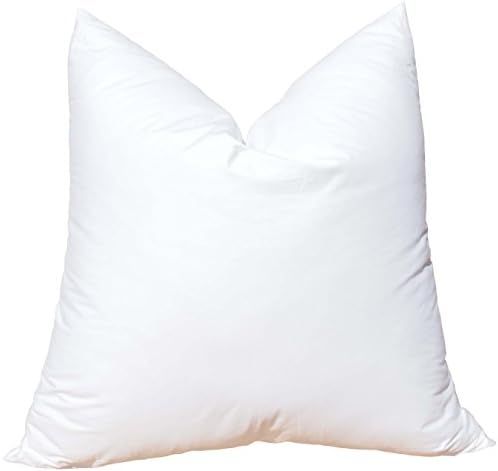 Pillowflex Synthetic Down Pillow Insert for Sham Aka Faux/Alternative (20 Inch by 20 Inch) | Amazon (US)
