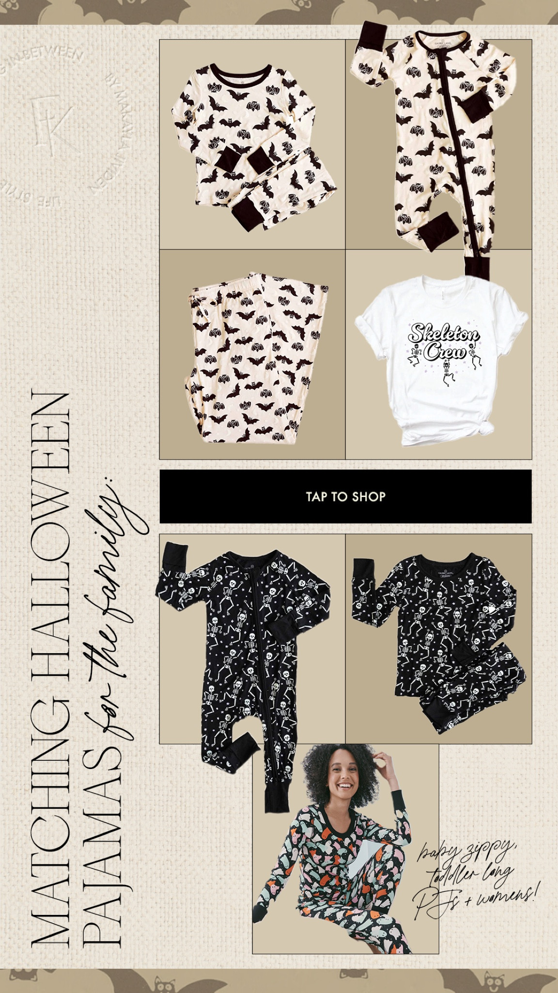 Cutest fam pajamas for Halloween — ALL on sale!!! For Labor Day weekend 👏🏼

Halloween pajamas, baby pajamas, family matching, family Halloween pajamas, bat pajamas, spooky season 

#LTKFindsUnder100 #LTKFamily #LTKKids