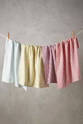 Baker Stripe Dish Towels, Set of 4 | Anthropologie (US)