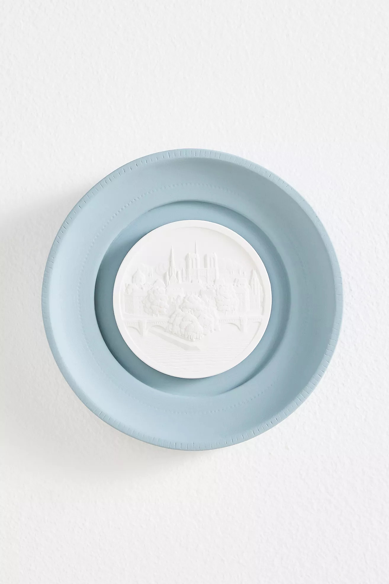 STATUETTE Blue Plaster of Paris Wall Charm | Anthropologie (US)