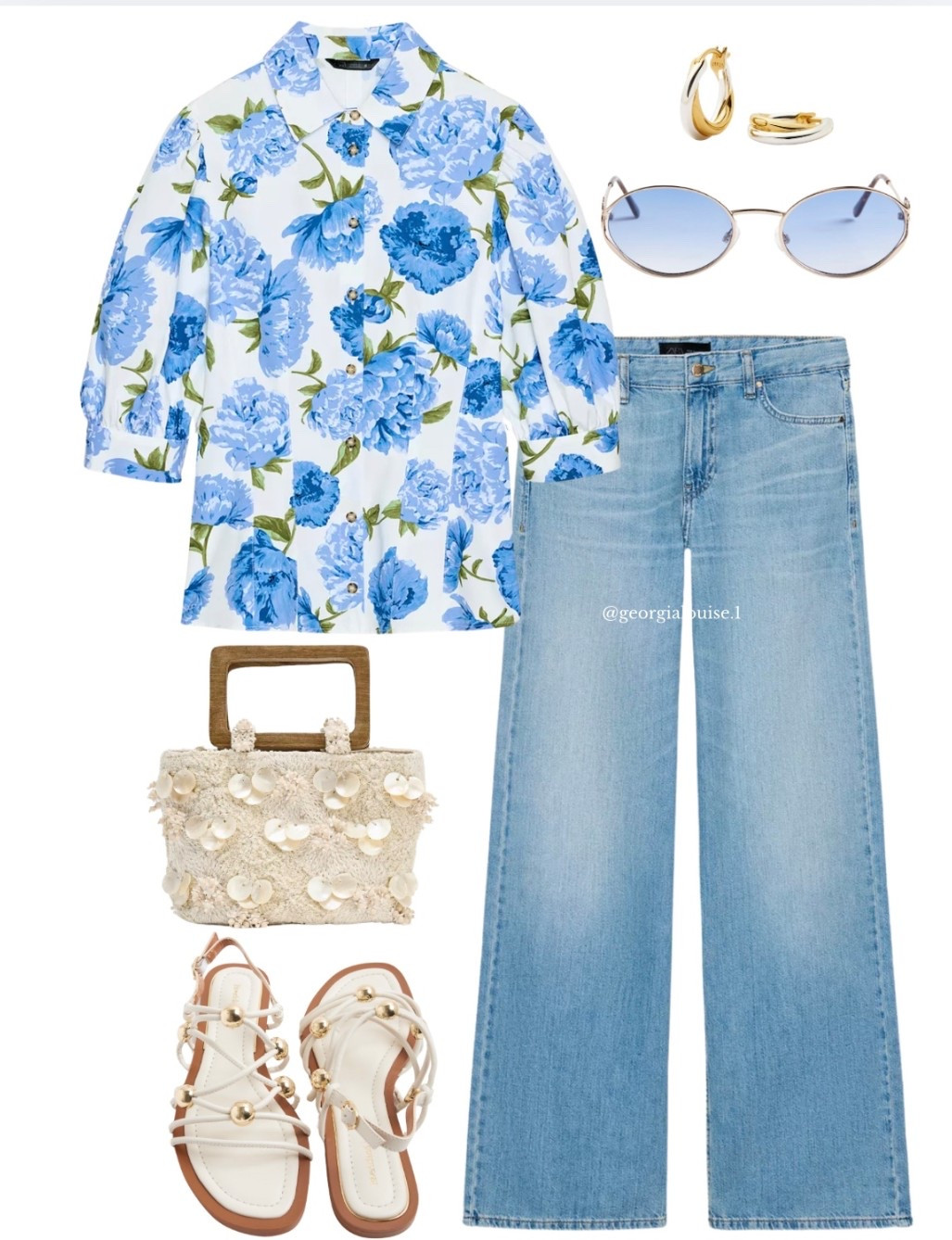 Spring time outfit 🩵🐣

#LTKspring #LTKstyletip #LTKFashionMonth