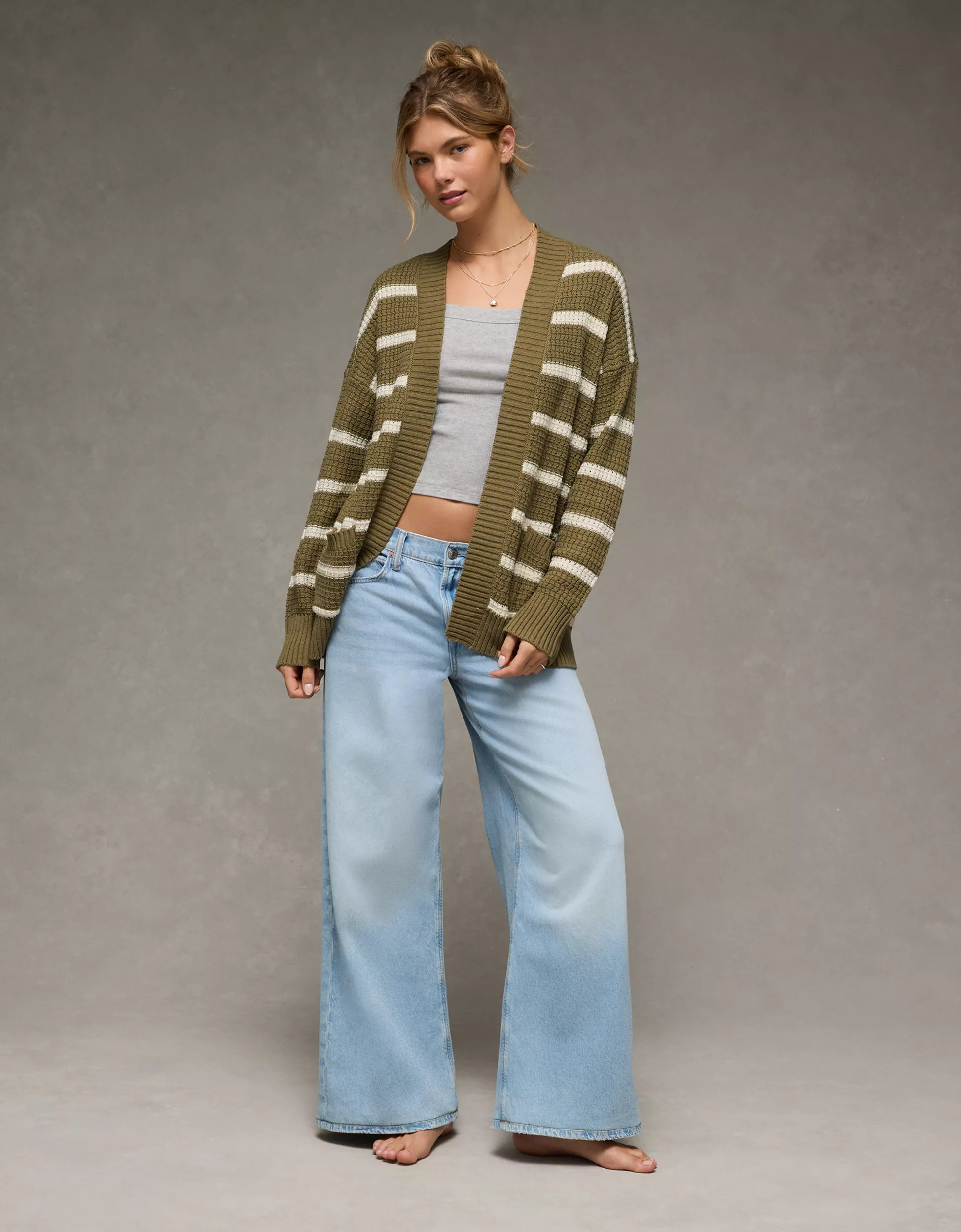 AE Open Knit Cardigan | American Eagle Outfitters (US & CA)