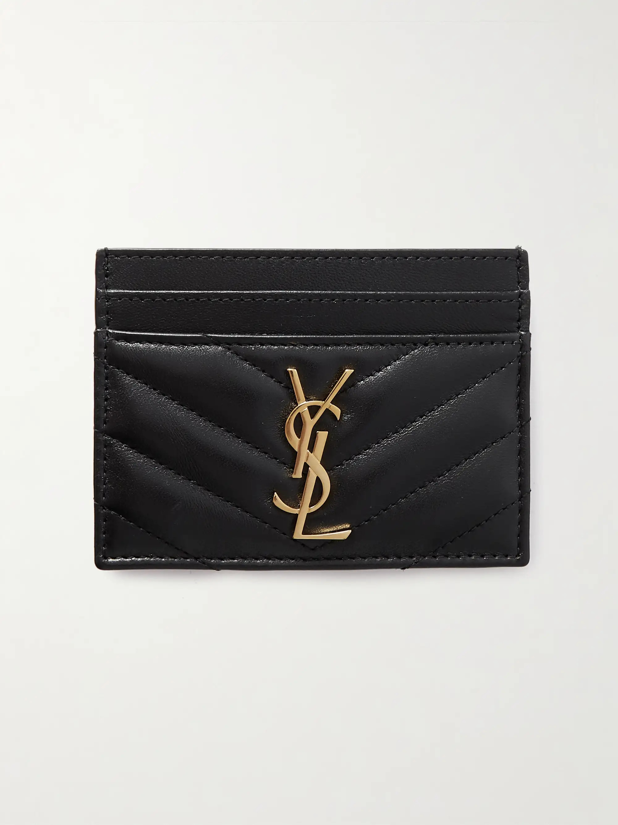 Cassandre matelassé leather cardholder | NET-A-PORTER (UK & EU)