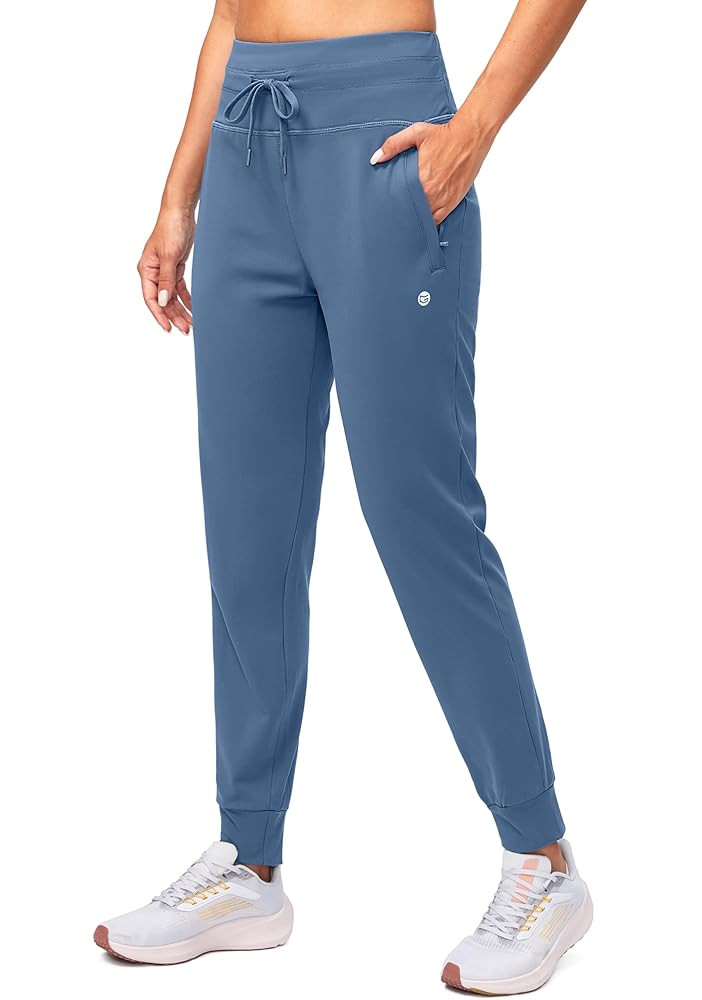 G Gradual Pantalones deportivos con forro polar para mujer, de cintura alta, resistentes al agua,... | Amazon (US)