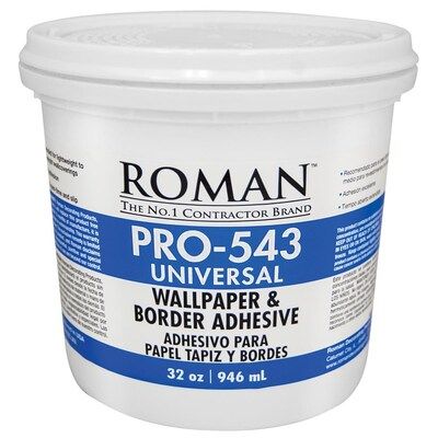 Roman PRO-543 32-oz Liquid Wallpaper Adhesive Lowes.com | Lowe's