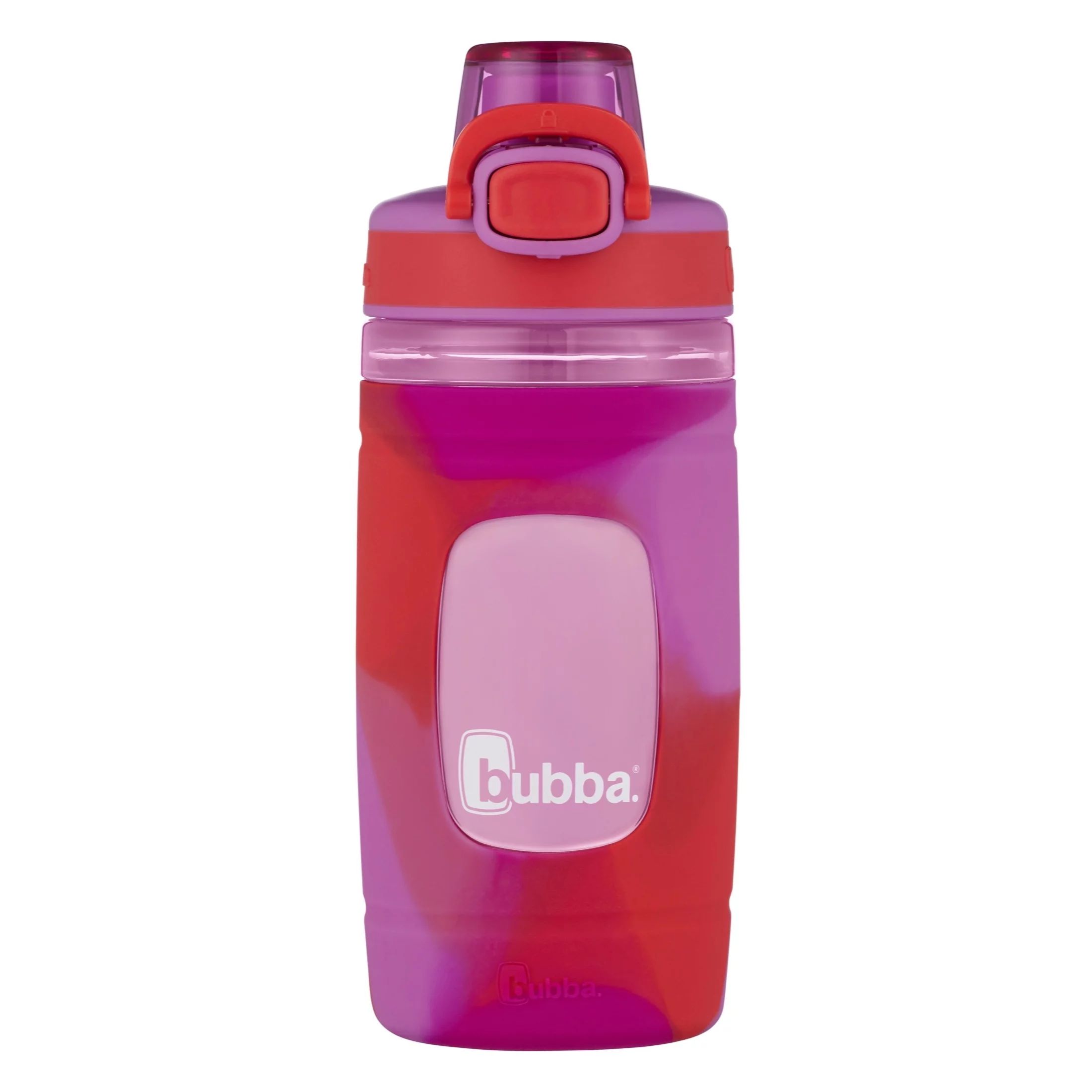 Bubba Flo Kids 16 oz Mixed Berry and Watermelon Plastic Water Bottle with Wide Mouth Lid | Walmart (US)