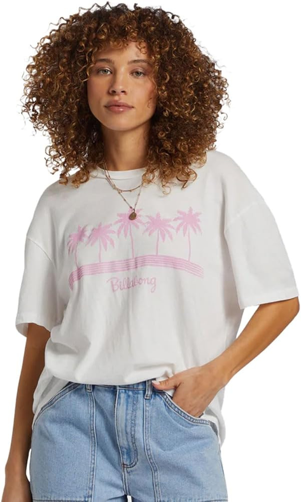 Billabong Vacation Spot Women's T-Shirt - Salt Crystal | Amazon (US)