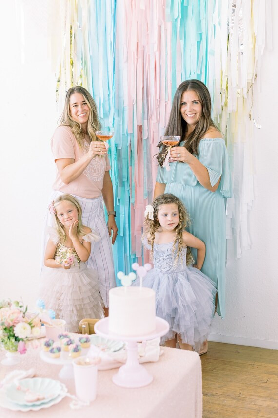 Mothers Day 4 strand-Disney Pastel Tablecloth Fringe | Etsy | Etsy (US)