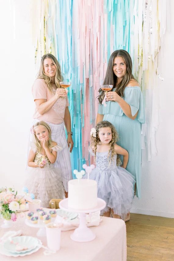 Mothers Day 4 strand-Disney Pastel Tablecloth Fringe | Etsy | Etsy (US)