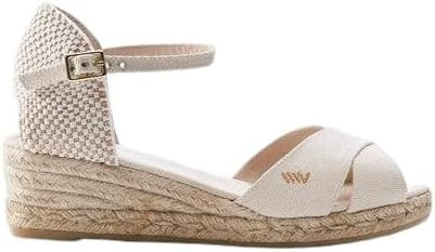 VISCATA Salina Canvas Espadrille Sandal Wedges, Comfort and Style for Every Occasion, Size 5-12 | Amazon (US)