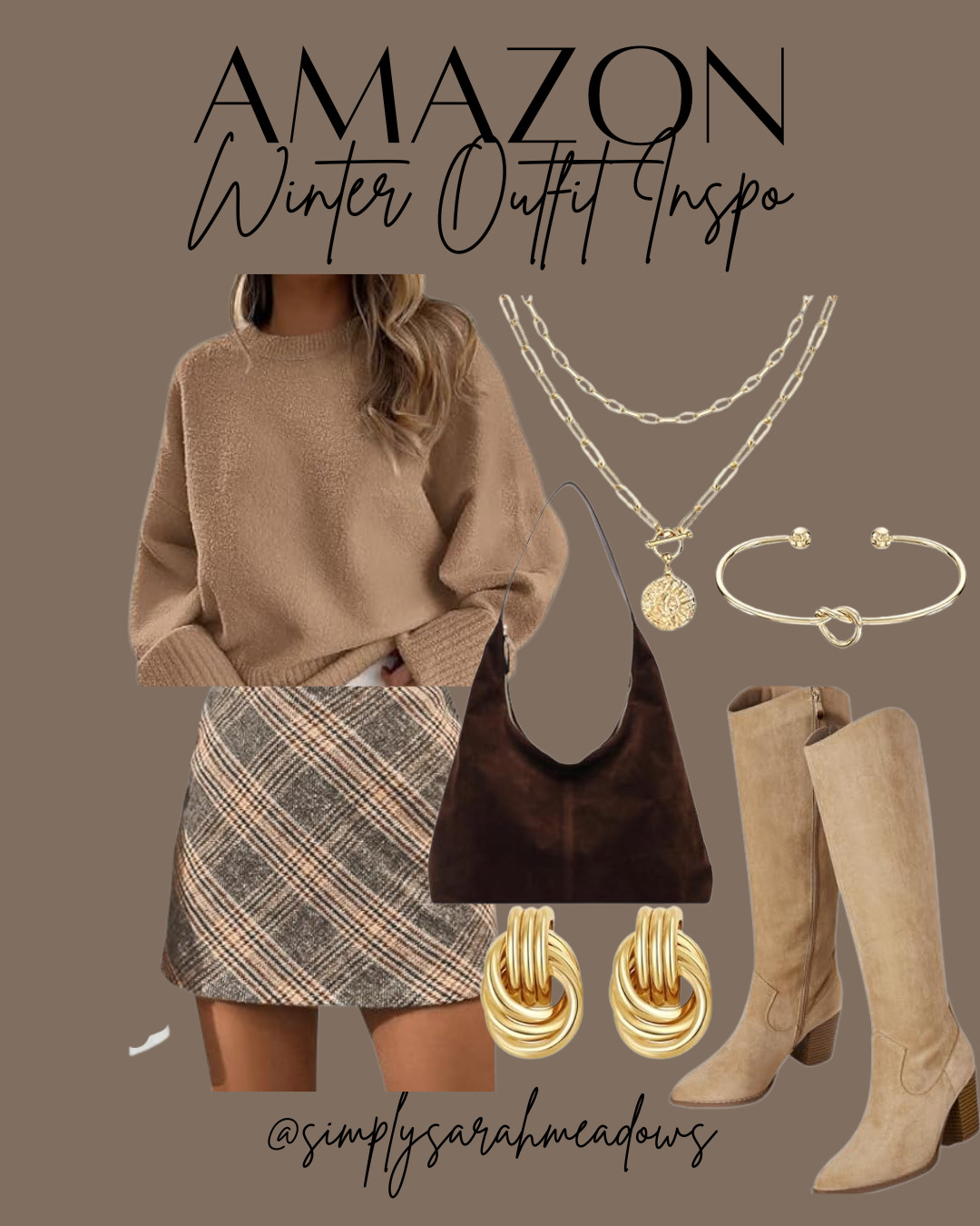 Feeling cozy in my new winter essentials! These picks are perfect for staying warm and stylish. Check them out @simplysarahmeadows #winterstyle #amazonfinds 

 #LTKSeasonal #LTKU #LTKOver40