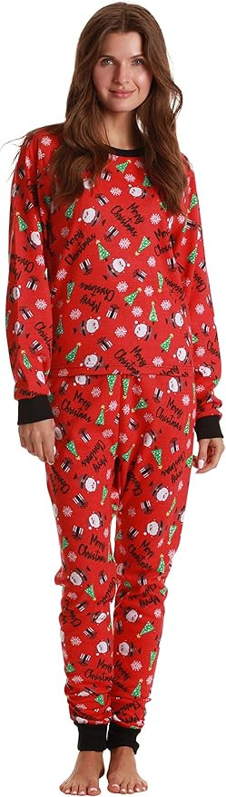 Just Love Women's Thermal Underwear Pajamas Set | Amazon (US)