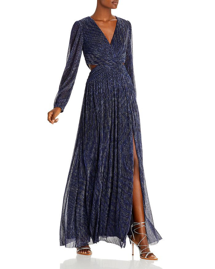 Cutout Metallic Gown - 100% Exclusive | Bloomingdale's (US)