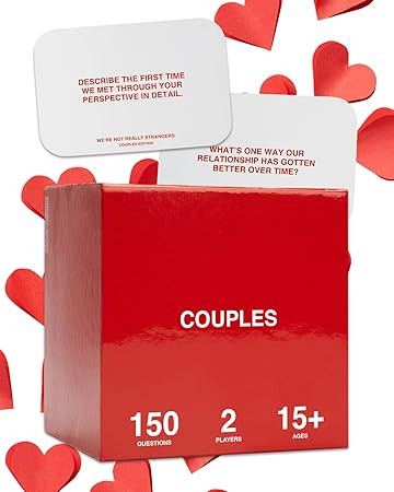 WE'RE NOT REALLY STRANGERS Couples Edition Card Game - 150 Conversation Cards for Couples - 2 Pla... | Amazon (US)