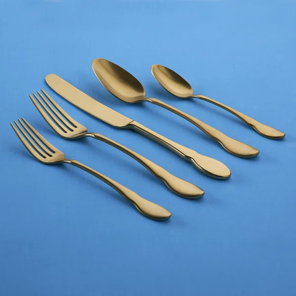 Ebony 20 Piece Flatware Set, Service for 4 | Wayfair North America