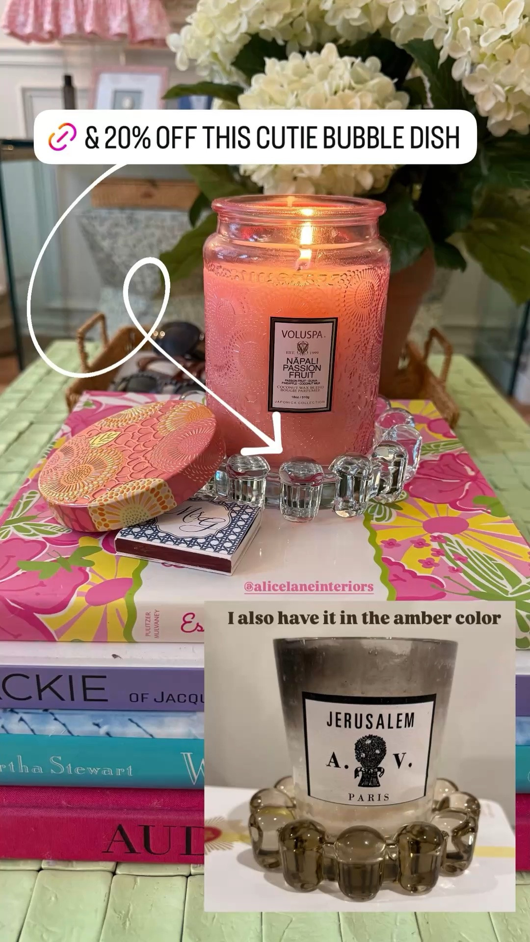 I also have it in the amber color  @alicelaneinteriors