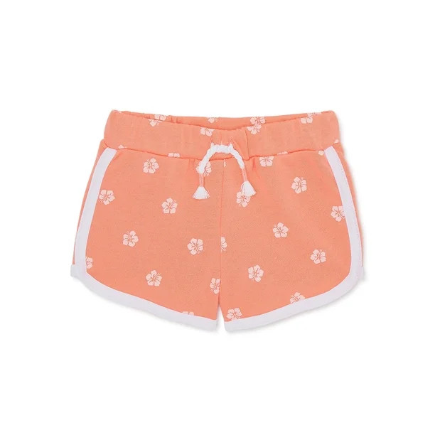 Garanimals Baby Girl Print Dolphin Hem Shorts, Sizes 0-24M | Walmart (US)