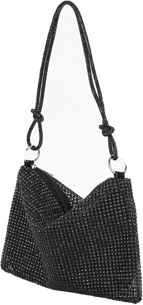 Women's Evening Bag, Rhinestone Clutch Purse for Formal/Wedding/Cocktail/Prom/Party/Club, Sparkly... | Amazon (US)