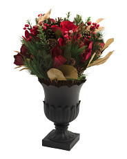 28in Faux Magnolia And Berry Arrangement | Plants & Planters | Marshalls | Marshalls