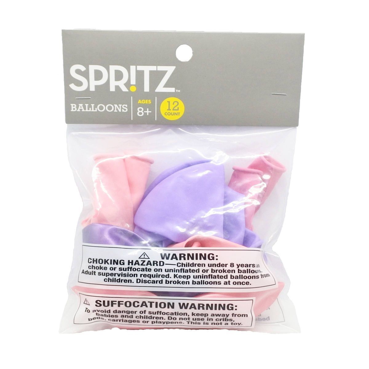 12ct Pink & Purple Balloon Pack - Spritz™ | Target