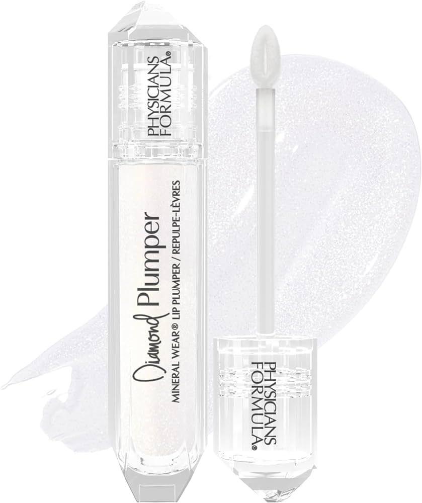 Physicians Formula Mineral Wear Diamond Lip Plumper Gloss, Dermatologist Tested, Diamond Marquise | Amazon (US)