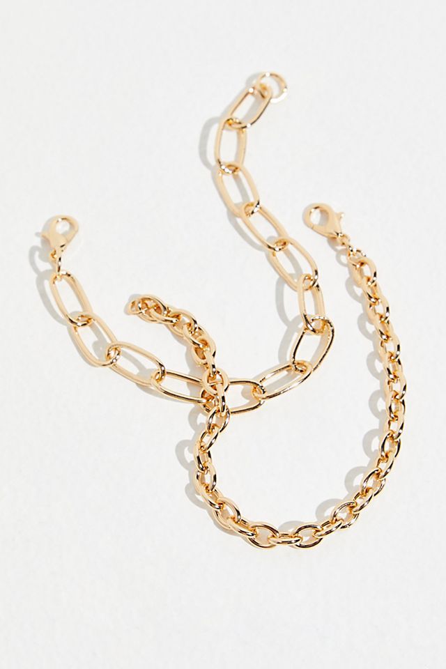 Everyday Chain Recycled Bracelet | Free People (Global - UK&FR Excluded)